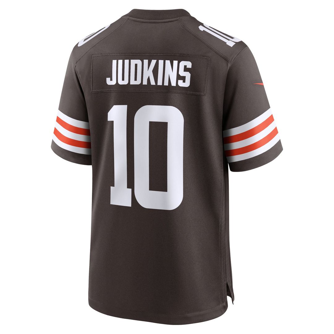 Cleveland Browns Quinshon Judkins Nike 2025 NFL Draft Game Jersey - Brown