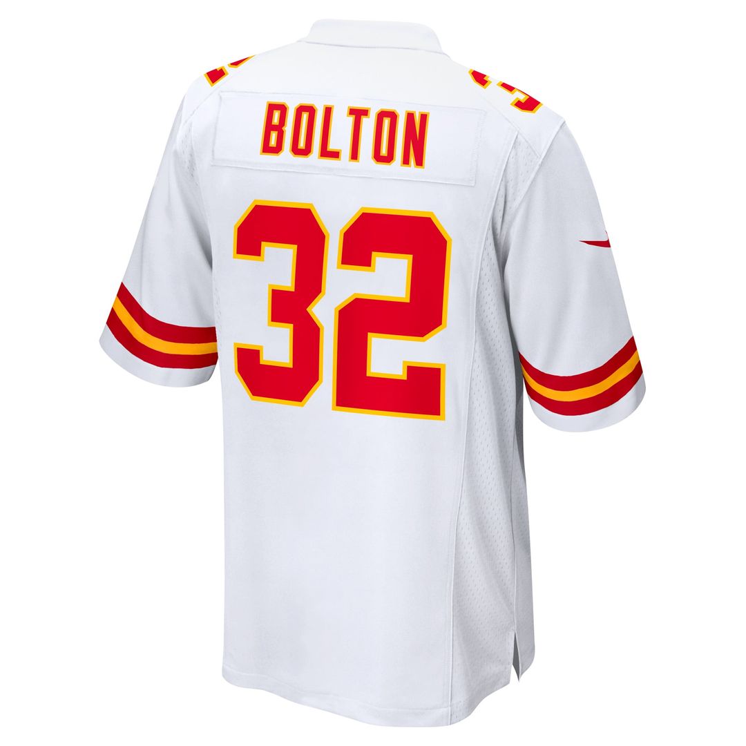 Kansas City Chiefs Nick Bolton Nike Away Game Player Jersey - White