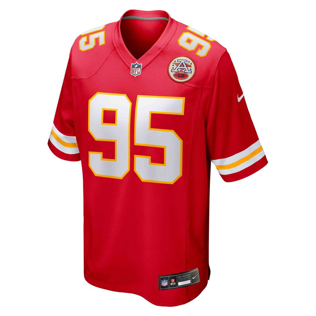 Kansas City Chiefs Chris Jones Nike Game Jersey - Red