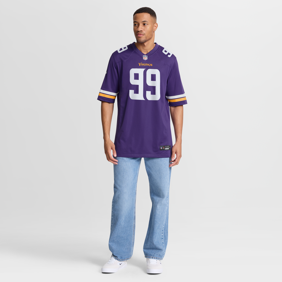 Minnesota Vikings Elijah Williams Nike Team Game Jersey - Purple