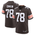 Cleveland Browns Jack Conklin Nike Game Player Jersey - Brown