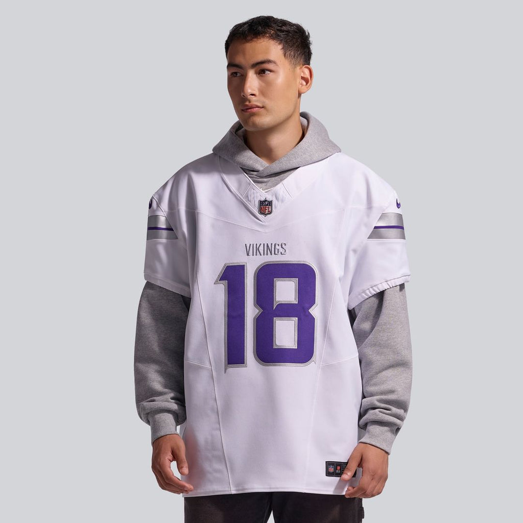Minnesota Vikings Justin Jefferson Nike Alternate Vapor F.U.S.E. Elite Player Jersey - White