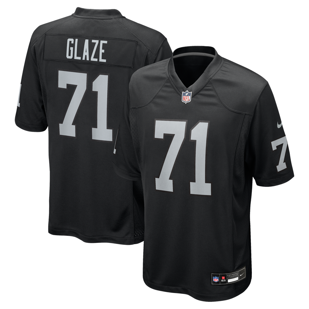 Las Vegas Raiders DJ Glaze Nike Team Game Jersey - Black