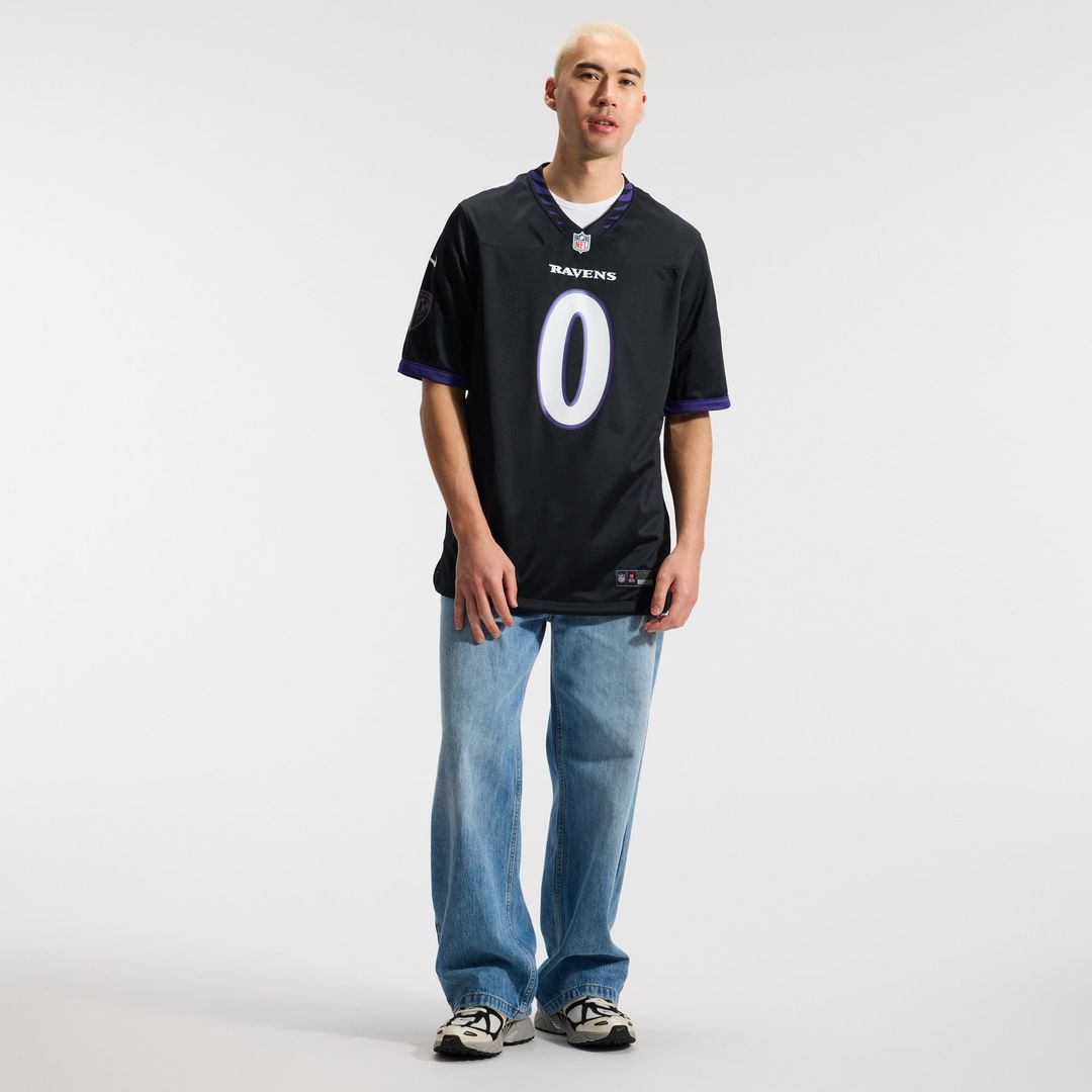 Baltimore Ravens Roquan Smith Nike Alternate Game Jersey - Purple