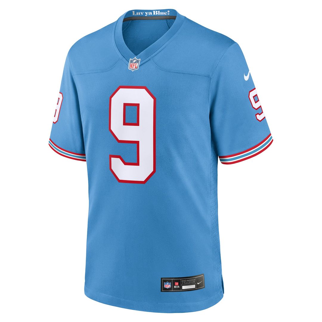 Tennessee Titans Steve McNair Nike Retired Player Alternate Game Jersey - Light Blue