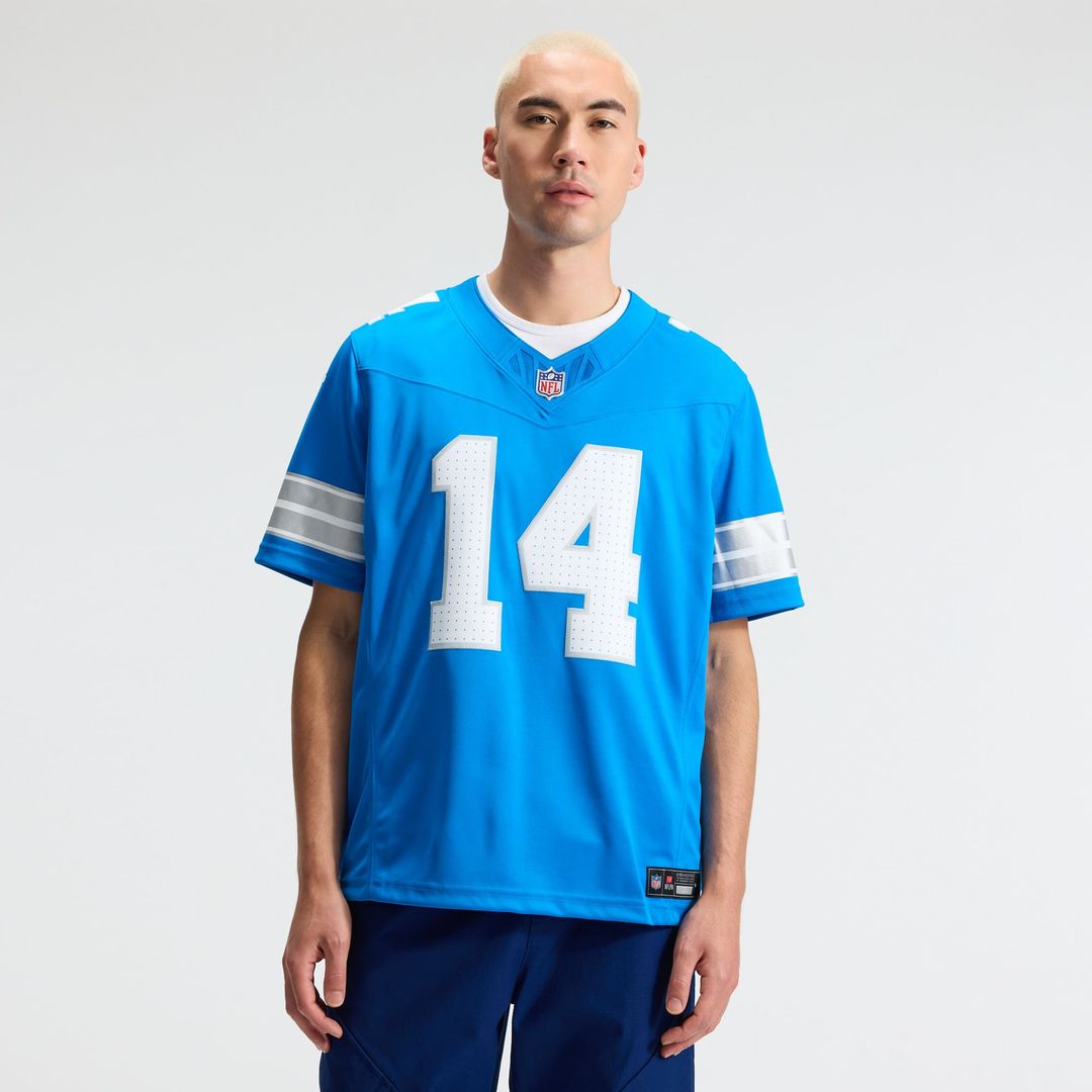 Detroit Lions Amon-Ra St. Brown Nike Alternate Vapor F.U.S.E. Stitched Limited Jersey - Black