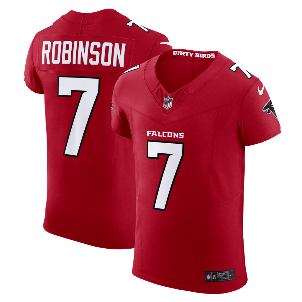 Atlanta Falcons Bijan Robinson Nike Team Vapor F.U.S.E. Elite Jersey - Red