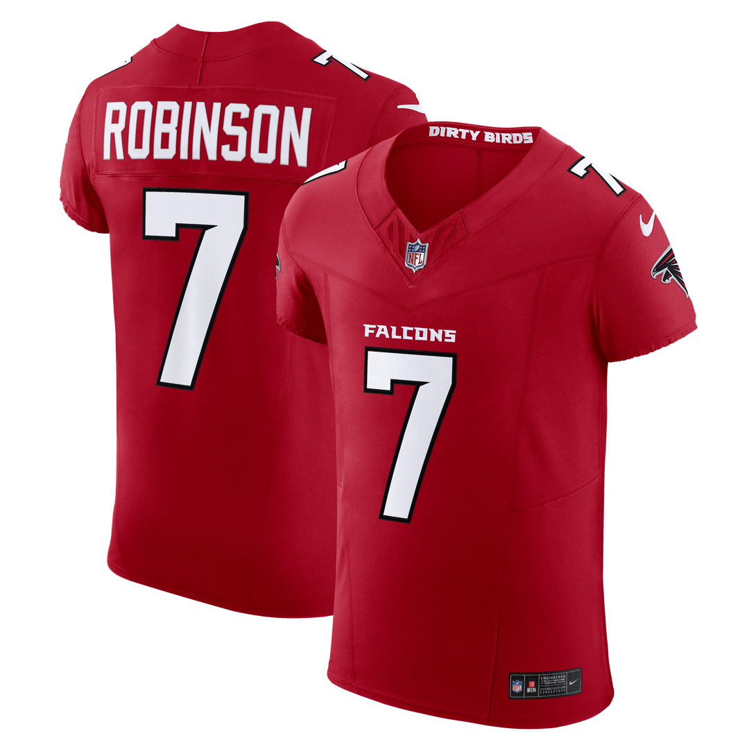 Atlanta Falcons Bijan Robinson Nike Team Vapor F.U.S.E. Elite Jersey - Red