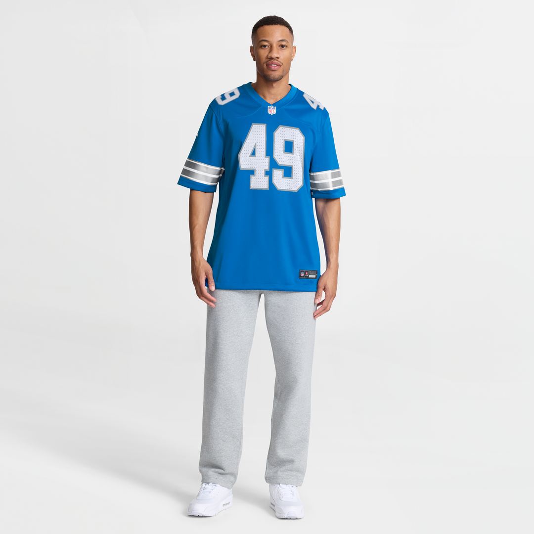 Detroit Lions Hogan Hatten Nike Game Jersey - Blue
