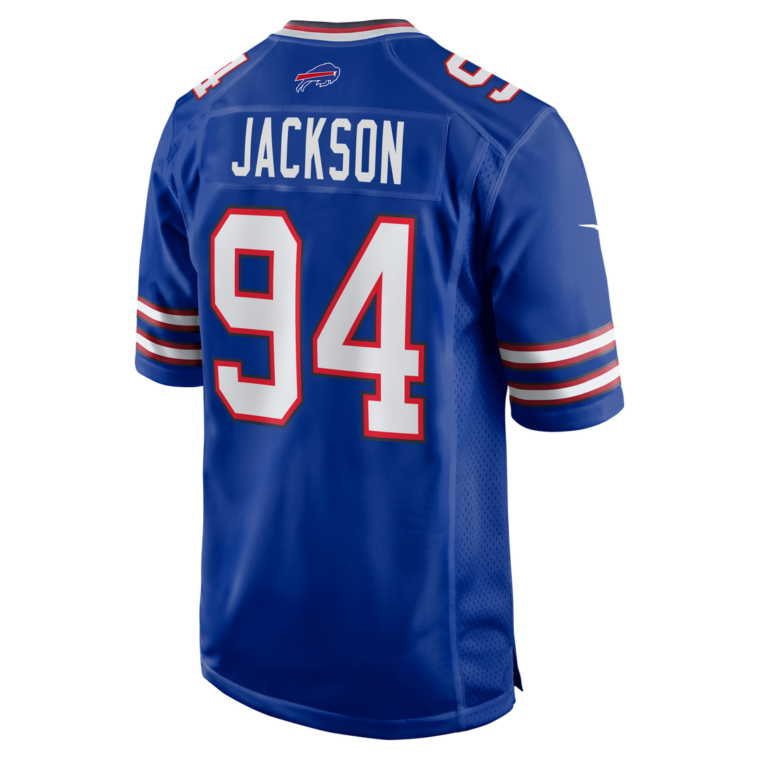 Buffalo Bills Landon Jackson Nike Team Game Jersey - Royal