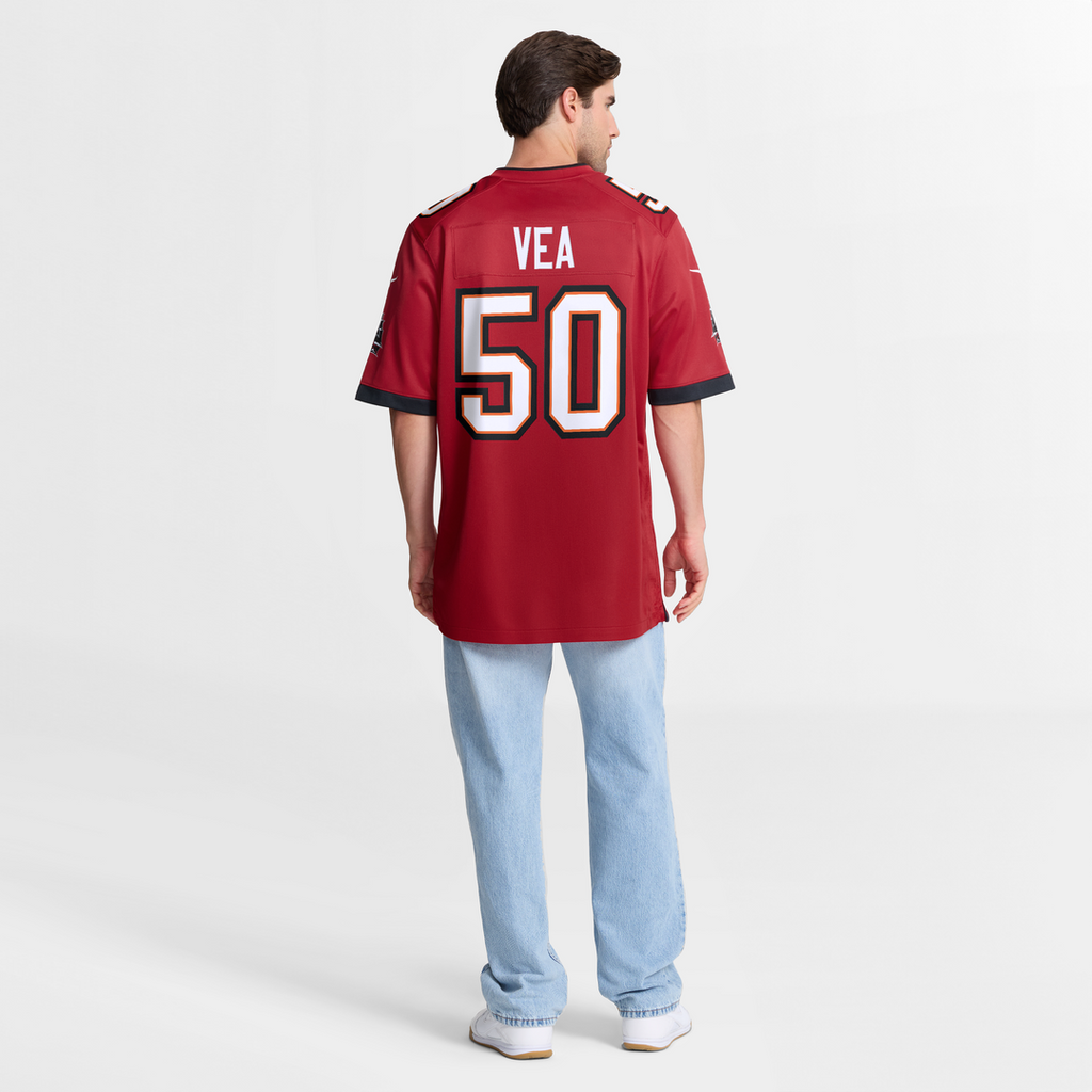 Tampa Bay Buccaneers Vita Vea Nike Game Jersey - Red