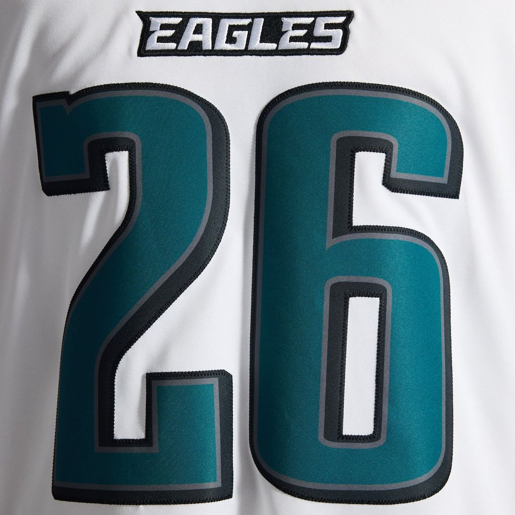 Philadelphia Eagles Saquon Barkley Nike Vapor F.U.S.E. Stitched Limited Jersey - White