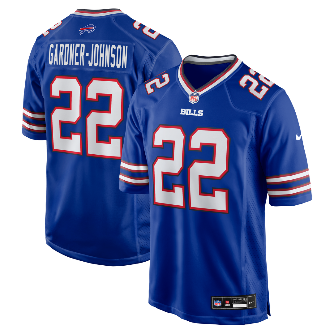 Buffalo Bills Chauncey Gardner-Johnson Nike Team Game Jersey - Royal