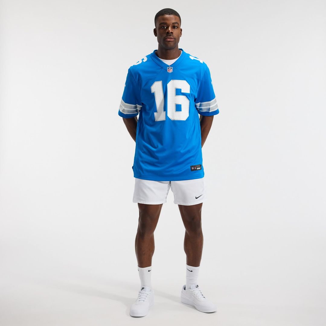 Detroit Lions Jared Goff Nike 2nd Alternate Game Jersey - Black