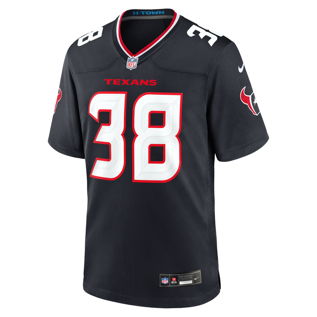 Houston Texans Kai Kroeger Nike Team Game Jersey - Navy