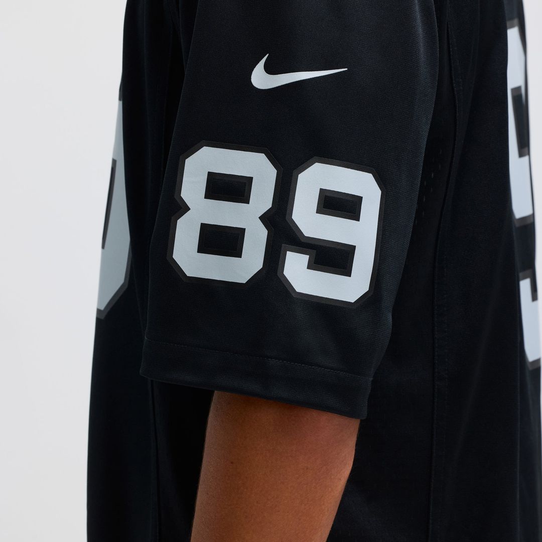 Las Vegas Raiders Brock Bowers Nike Player Game Jersey - Black