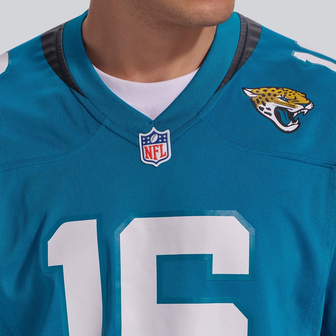 Jacksonville Jaguars Trevor Lawrence Nike Home Game Jersey - Teal