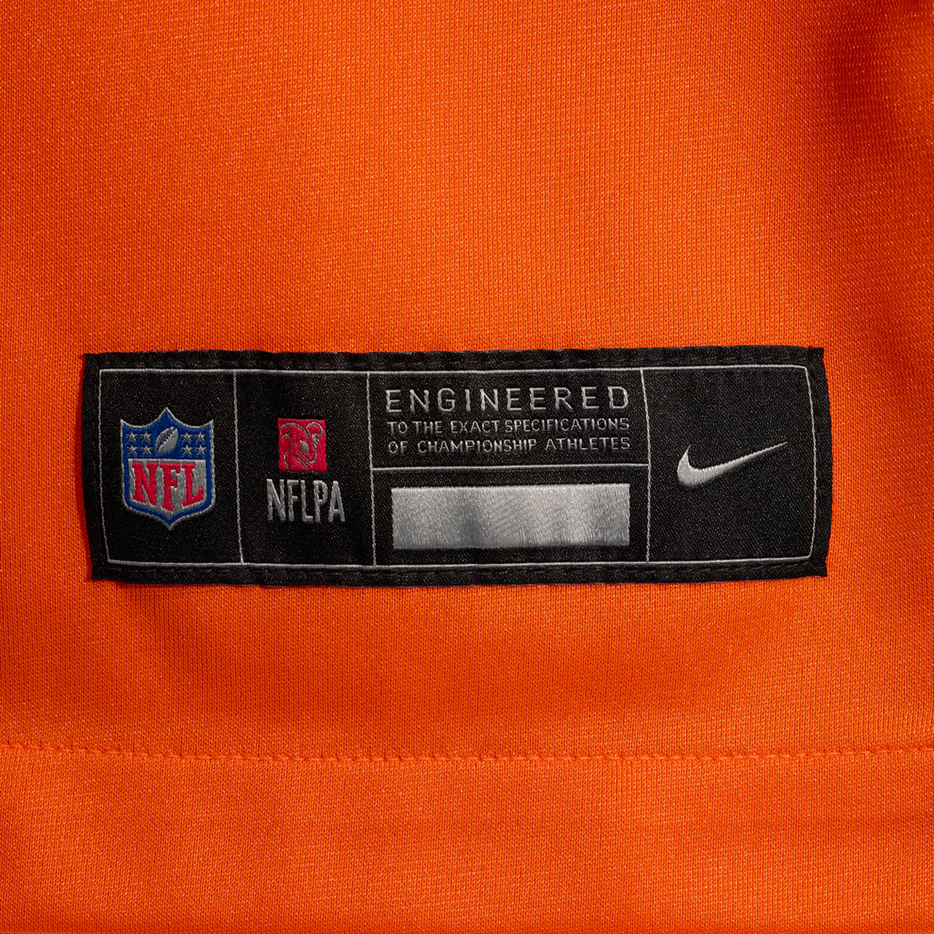 Denver Broncos Marques Cox Nike Team Game Jersey - Orange