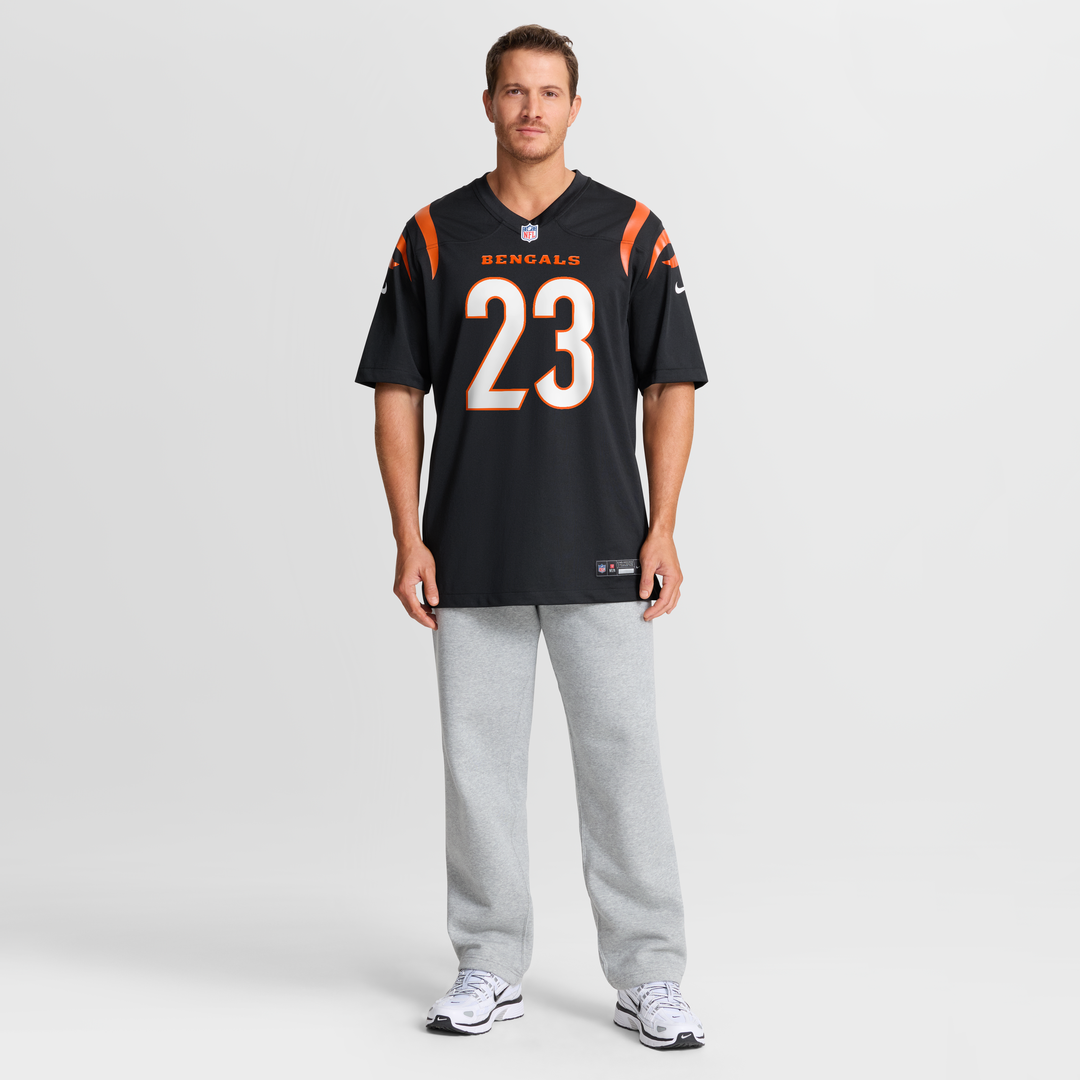 Cincinnati Bengals Daxton Hill Nike Player Game Jersey - Black