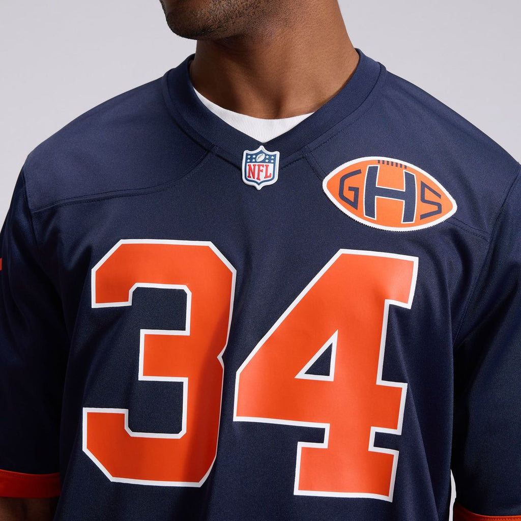 Chicago Bears Walter Payton Nike 2026 Rivalries Collection Game Jersey - Navy