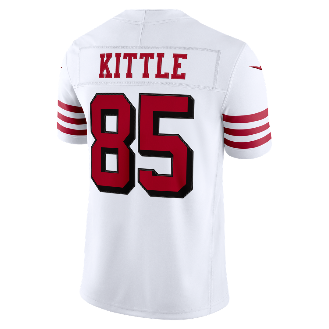 San Francisco 49ers George Kittle Nike Team Vapor F.U.S.E. Stitched Limited Jersey - Scarlet