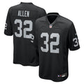 Las Vegas Raiders Marcus Allen Nike Game Retired Player Jersey - Black