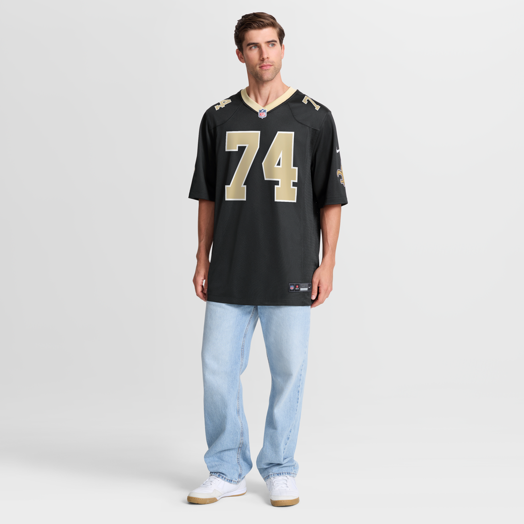 New Orleans Saints Xavier Truss Nike Team Game Jersey - Black