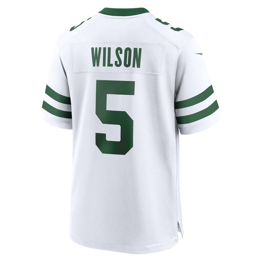New York Jets Garrett Wilson Nike Alternate Game Jersey - Legacy Black