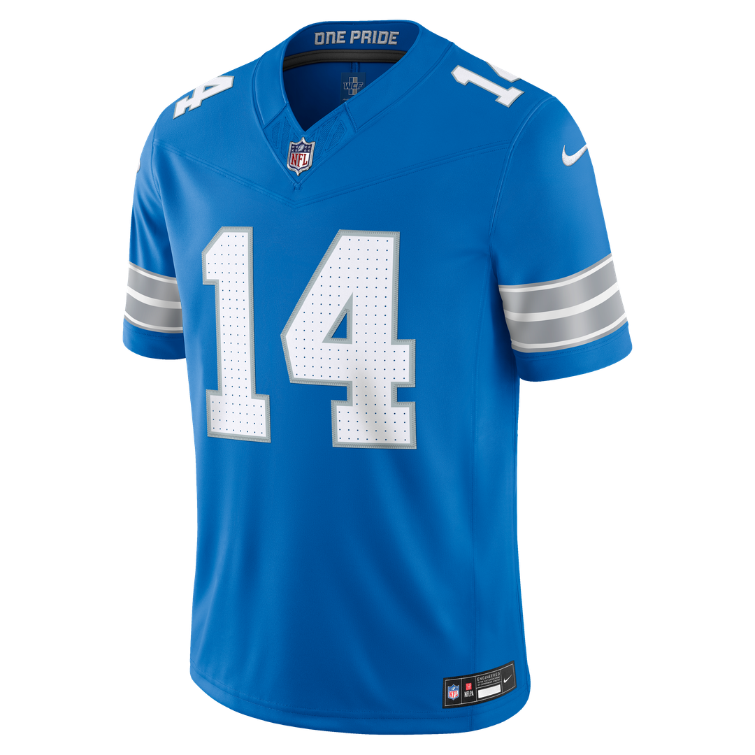 Detroit Lions Amon-Ra St. Brown Nike Vapor F.U.S.E. Stitched Limited Jersey - White