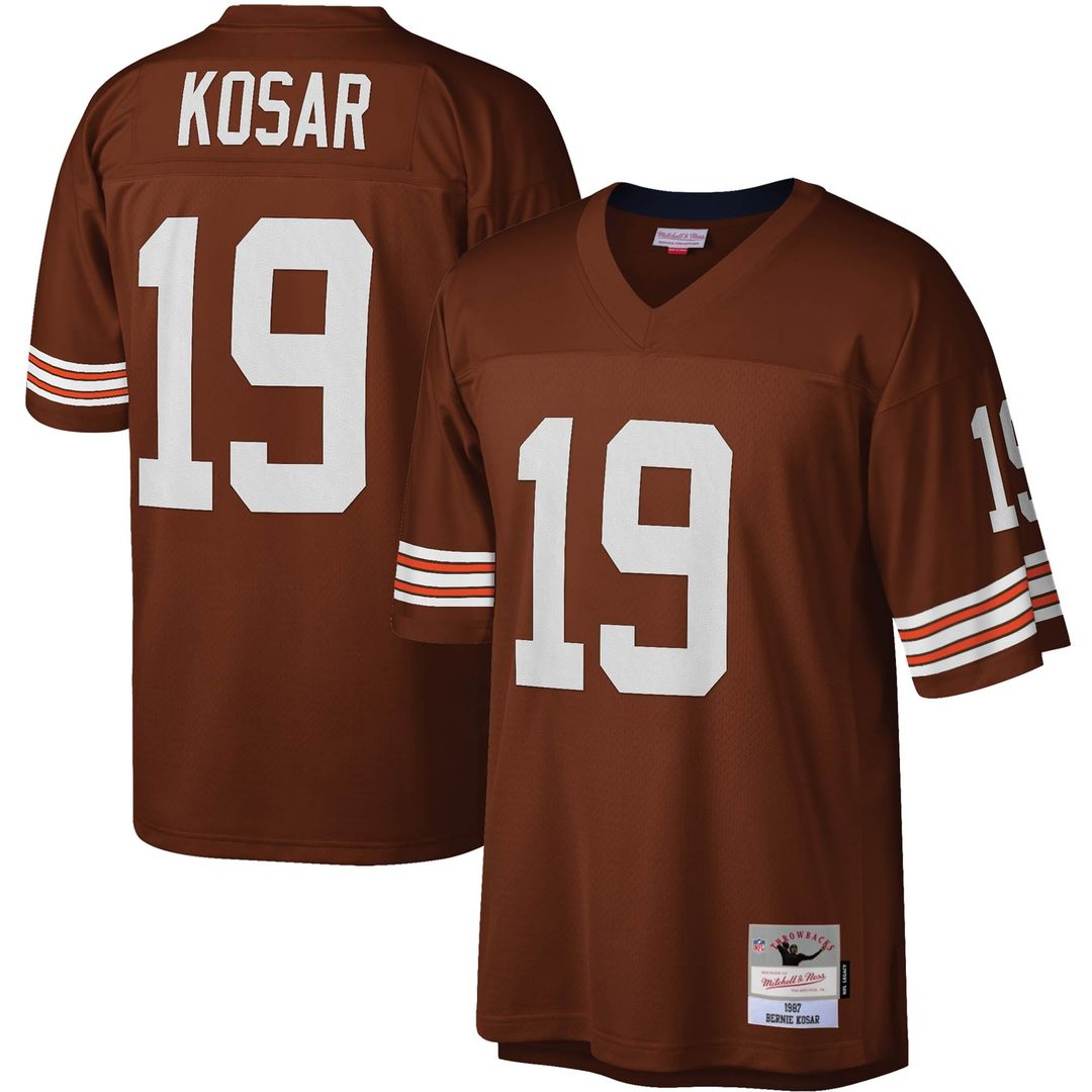 Cleveland Browns Bernie Kosar Mitchell & Ness Legacy Replica Jersey - Brown
