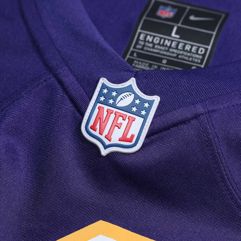 Minnesota Vikings J.J. McCarthy Nike 2nd Alternate Player Game Jersey - Purple