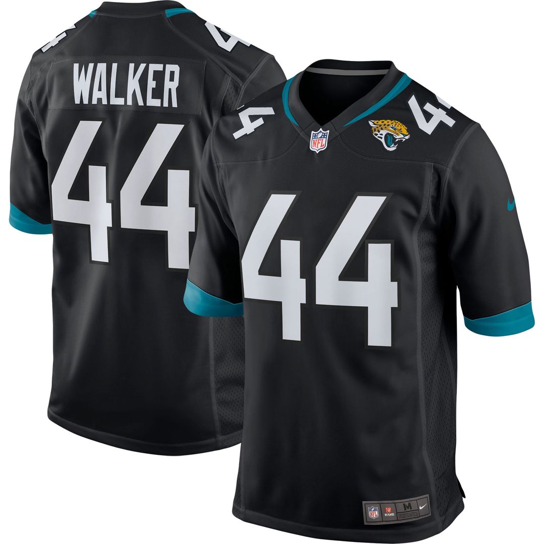 Jacksonville Jaguars Travon Walker Nike Player Game Jersey - Black