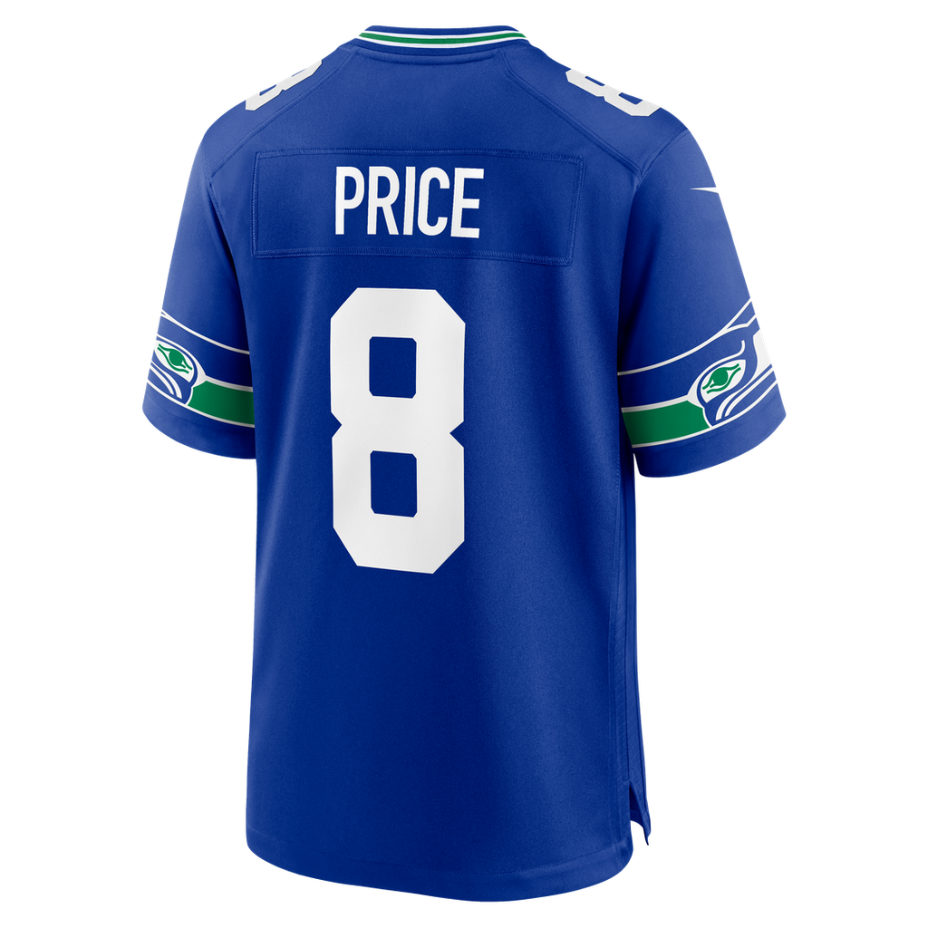 Seattle Seahawks Jadarian Price Nike Alternate Game Jersey - Royal