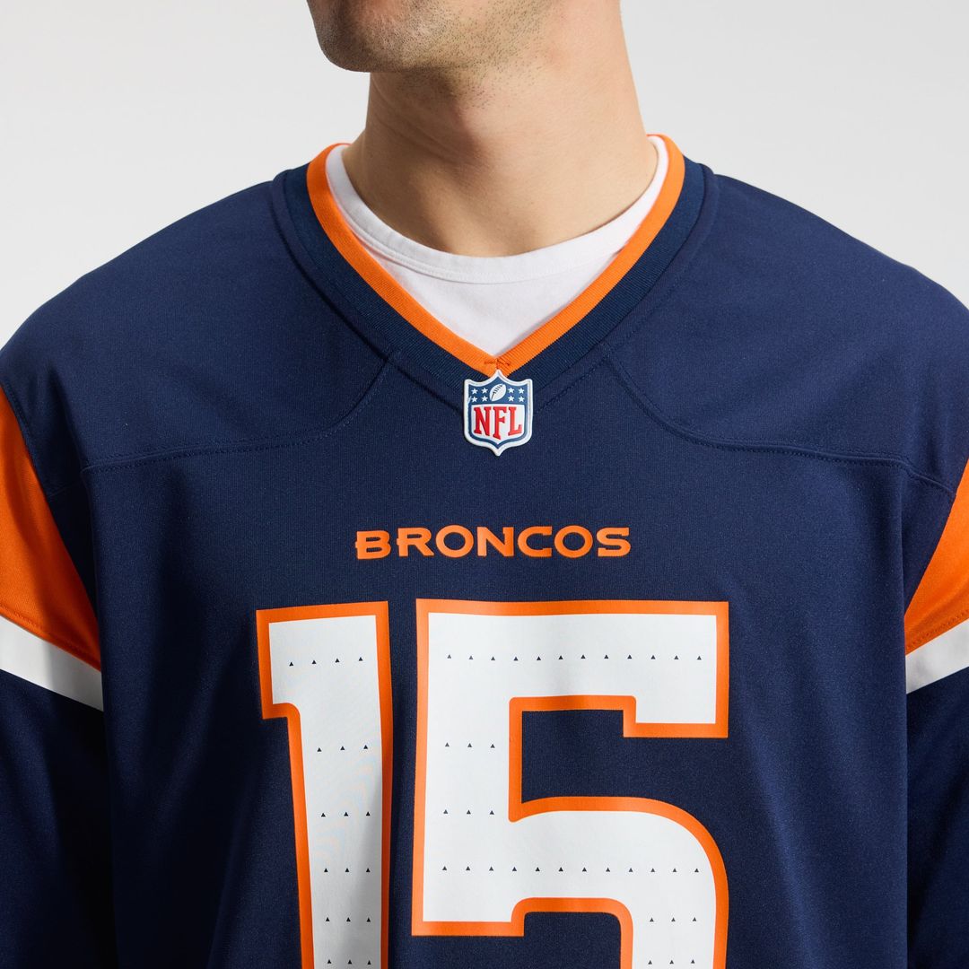 Denver Broncos Nik Bonitto Nike Team Game Jersey - Orange