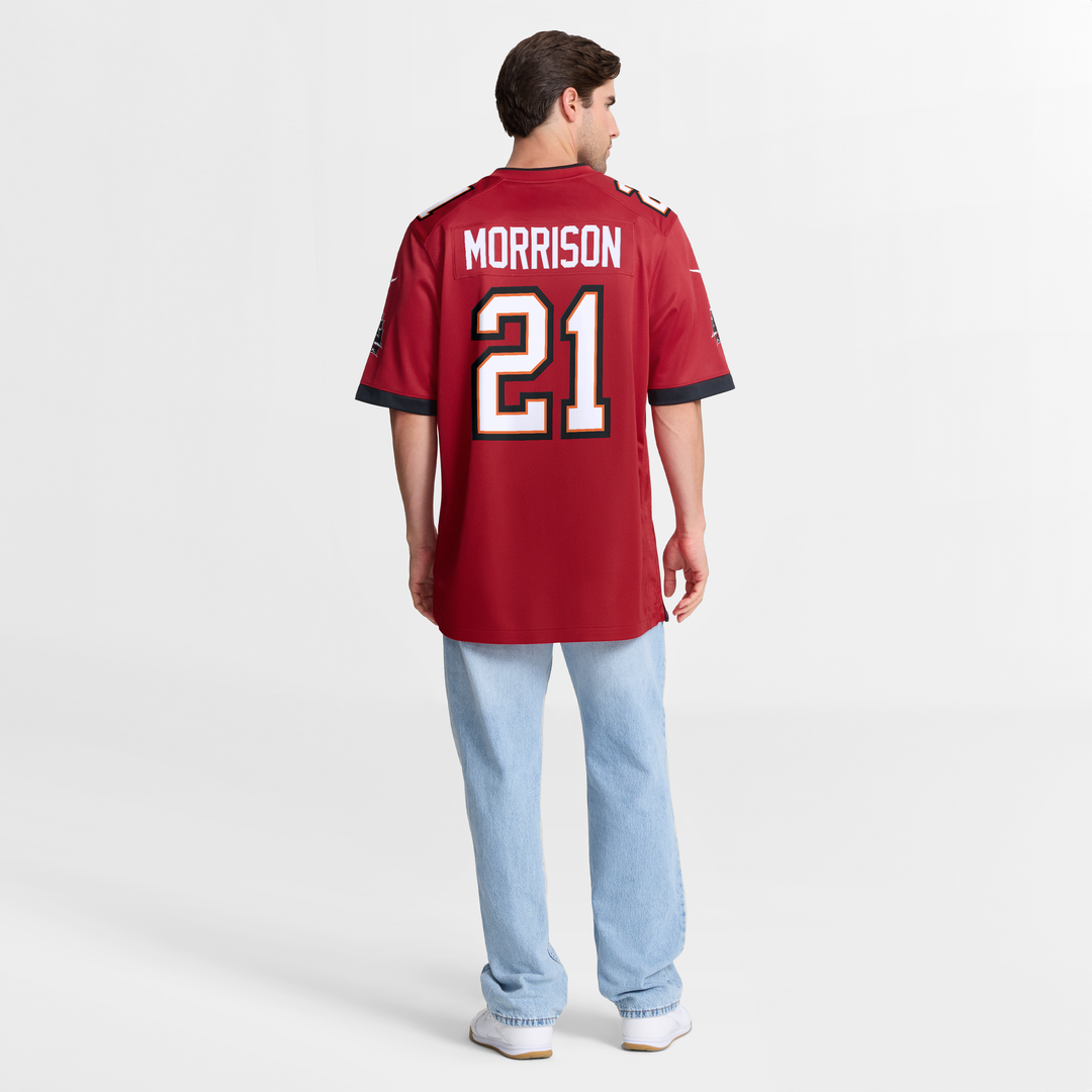 Tampa Bay Buccaneers Benjamin Morrison Nike Team Game Jersey - Red