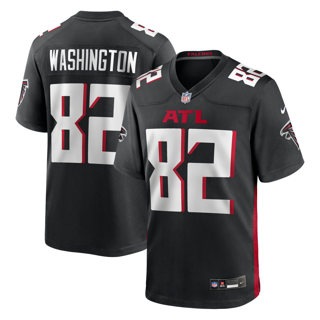 Atlanta Falcons Casey Washington Nike Team Game Jersey - Black