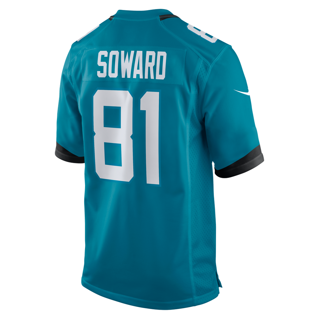 Jacksonville Jaguars R. Jay Soward Nike Retired Player Team Game Jersey - Teal