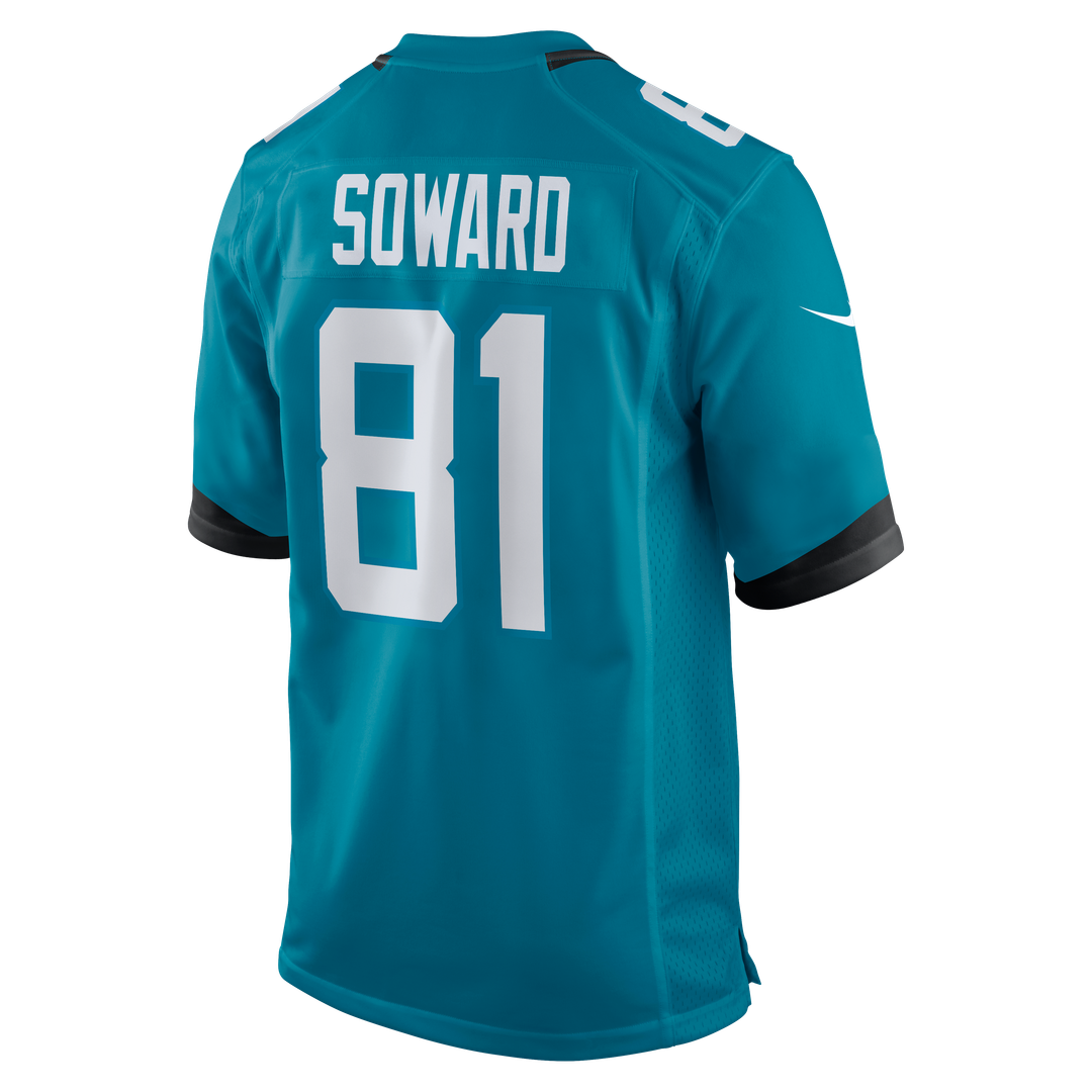 Jacksonville Jaguars R. Jay Soward Nike Retired Player Team Game Jersey - Teal