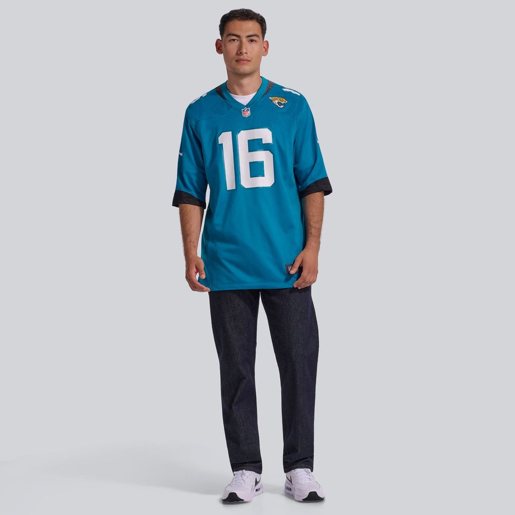 Jacksonville Jaguars Trevor Lawrence Nike Home Game Jersey - Teal