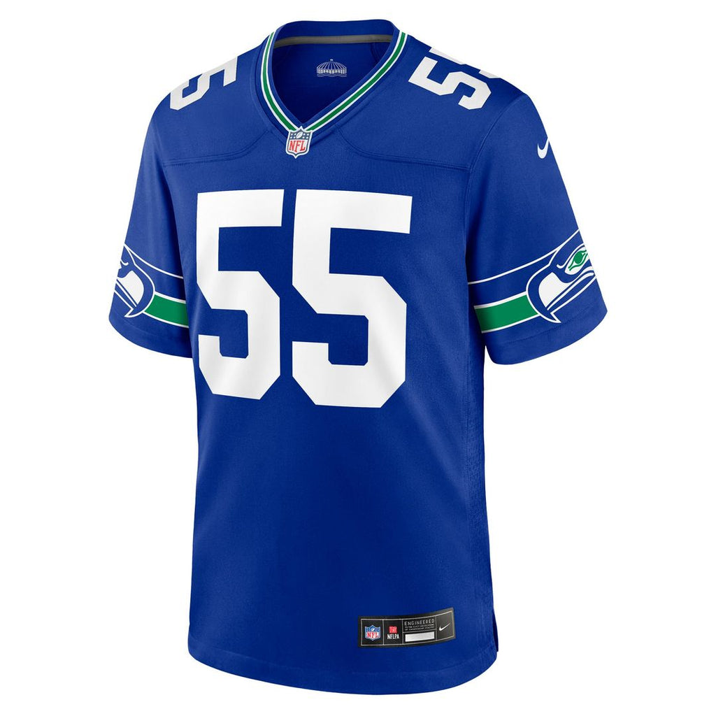 Seattle Seahawks Brian Bosworth Nike Retired Player Alternate Game Jersey - Royal