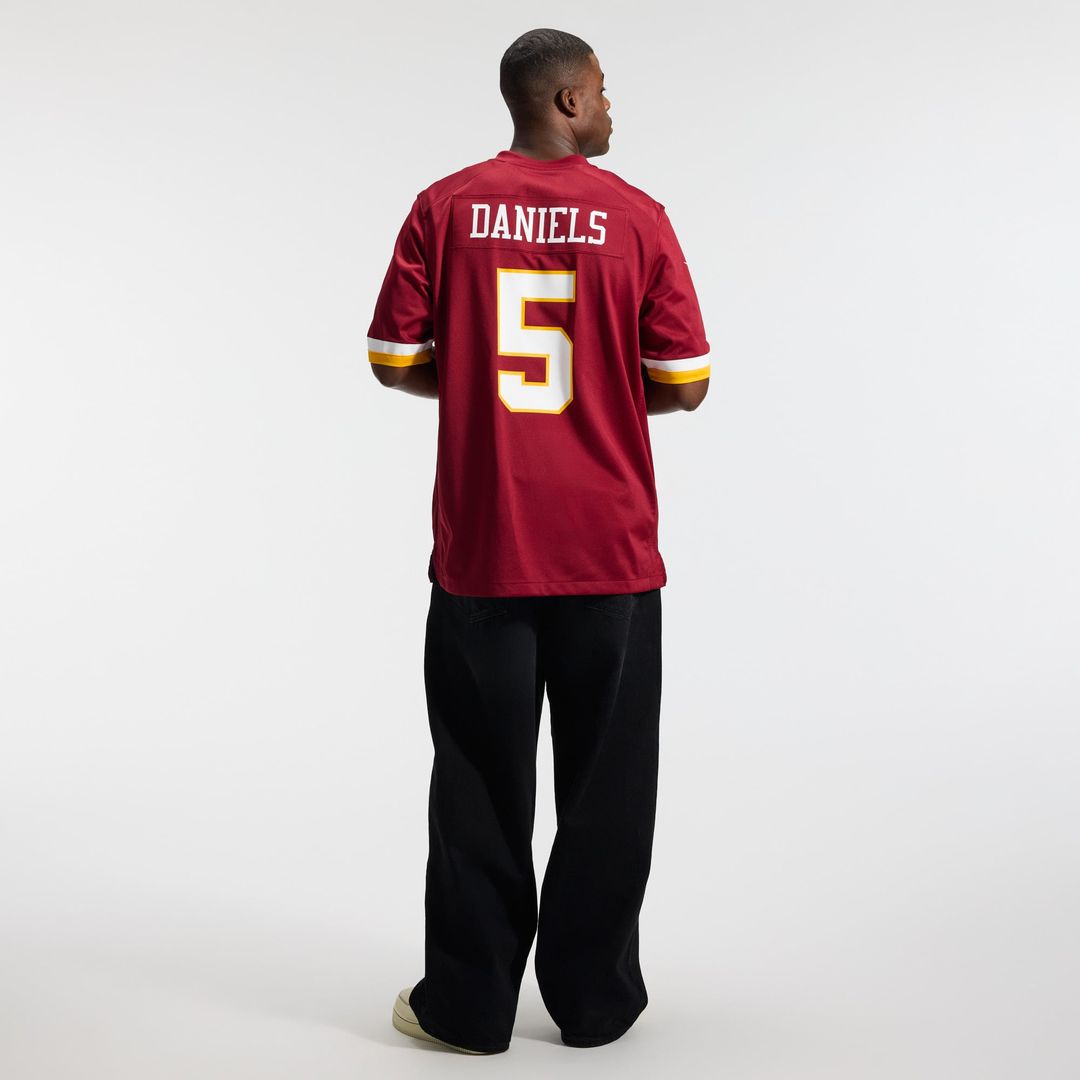 Washington Commanders Jayden Daniels Nike Game Jersey - Burgundy