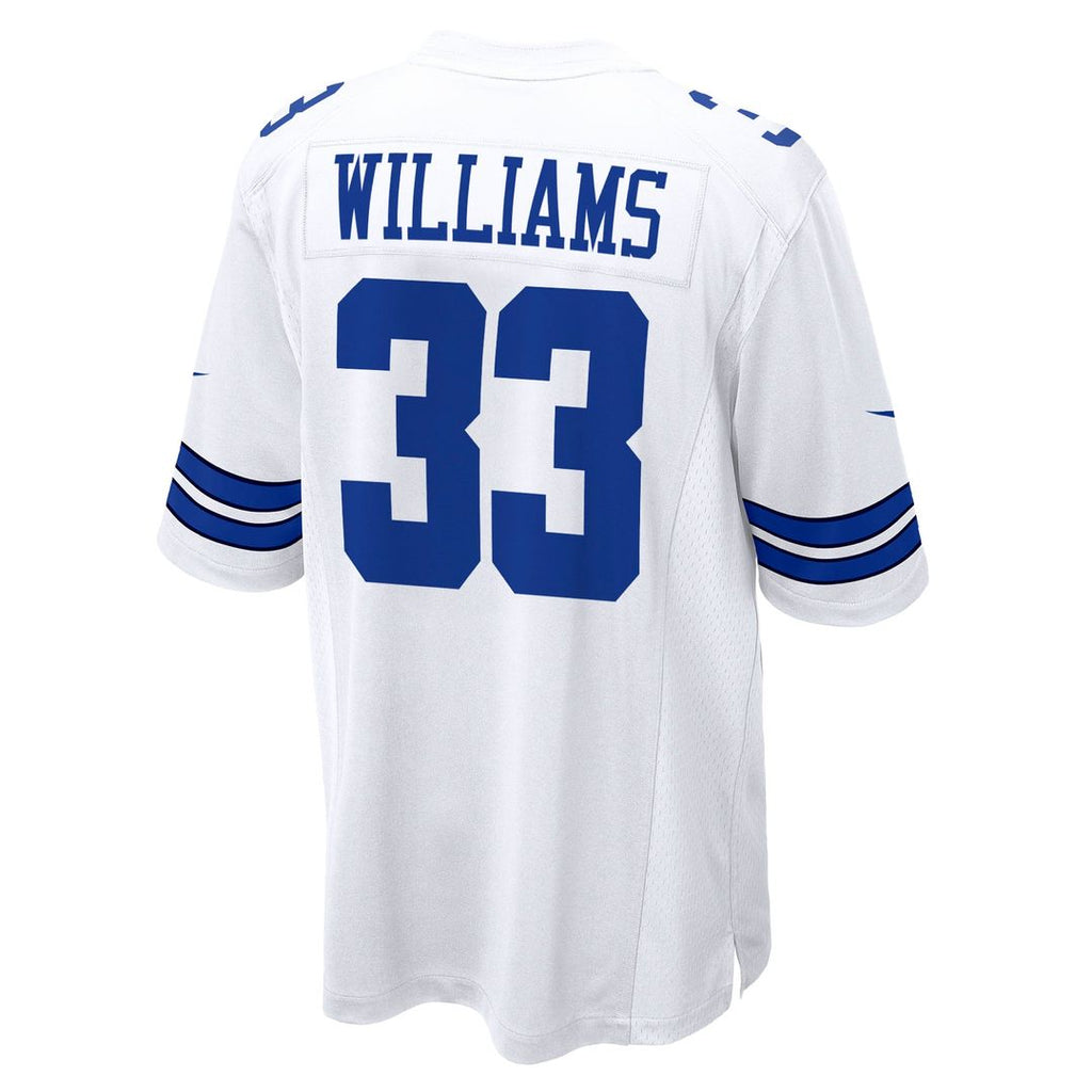 Dallas Cowboys Javonte Williams Nike Game Jersey - White
