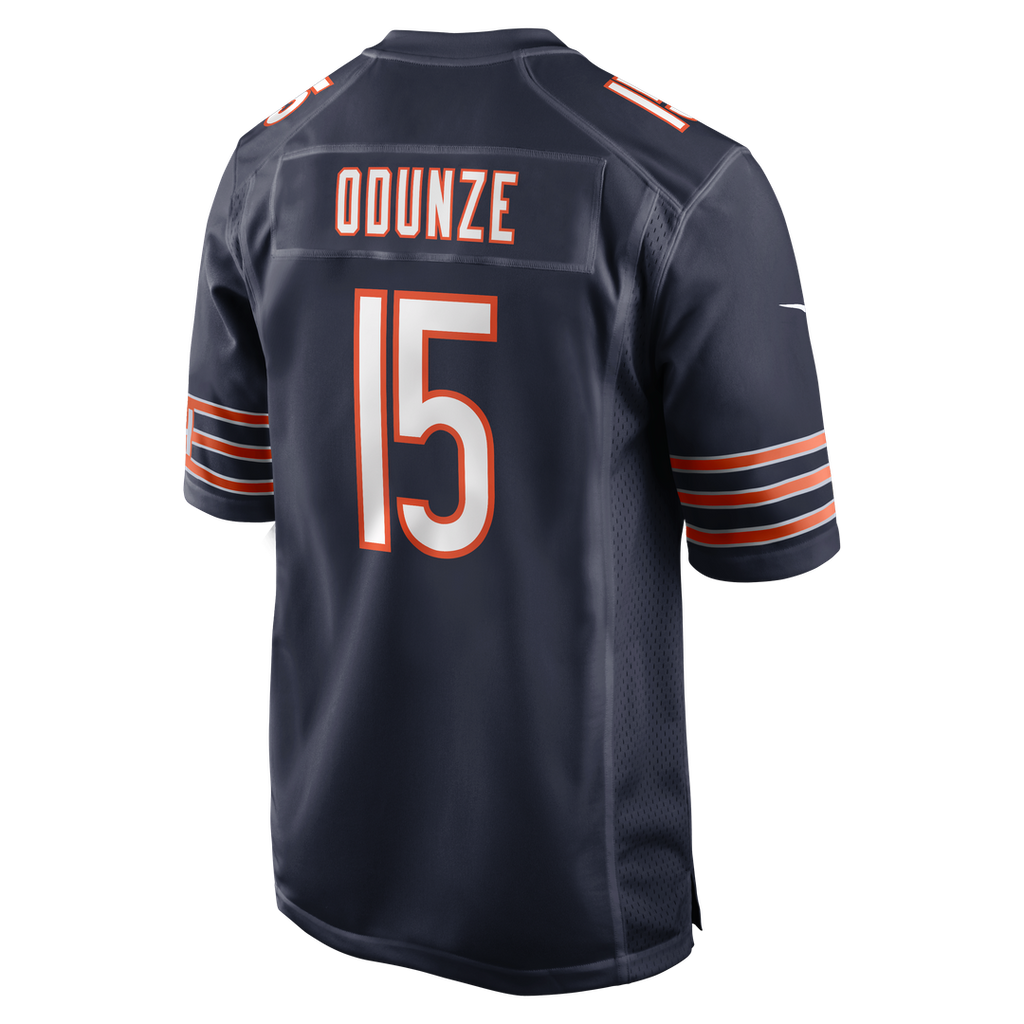 Chicago Bears Rome Odunze Nike Player Game Jersey - Navy