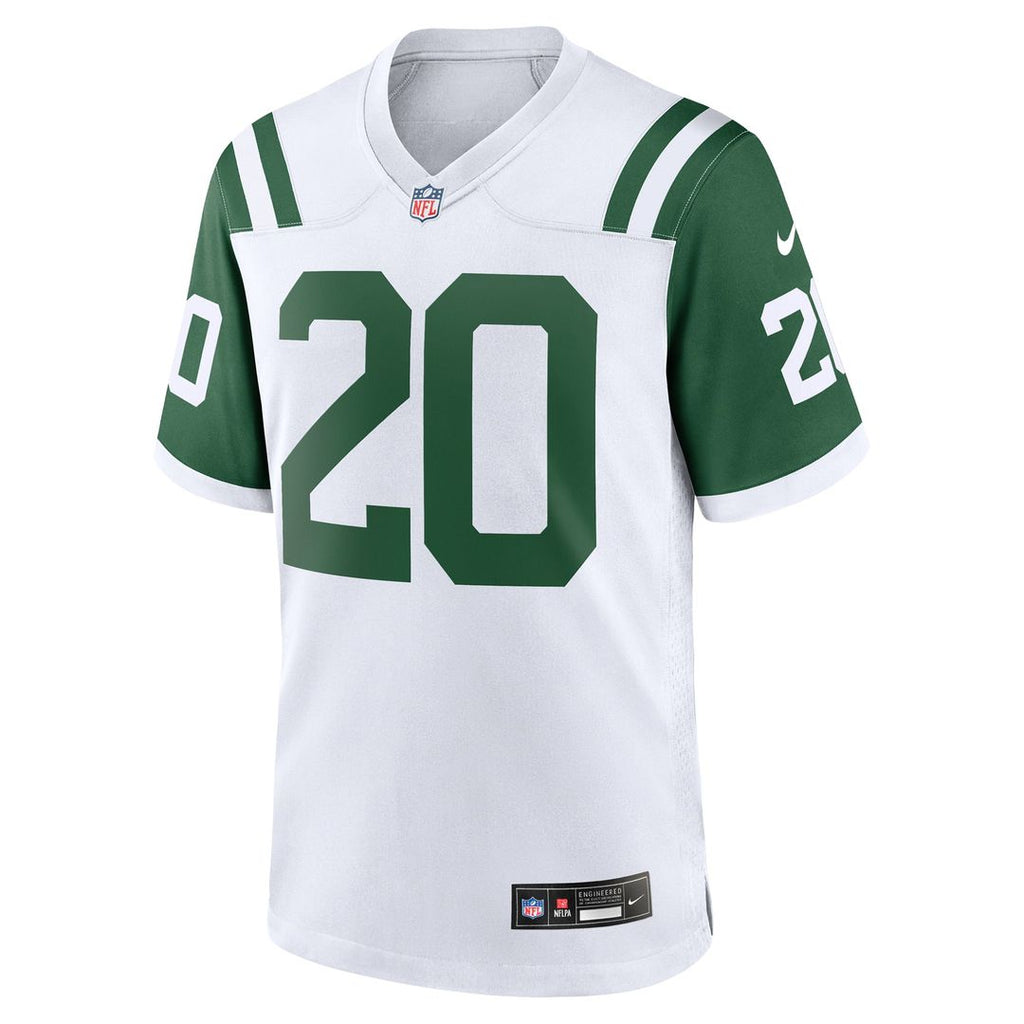 New York Jets Breece Hall Nike Classic Alternate Game Jersey - White