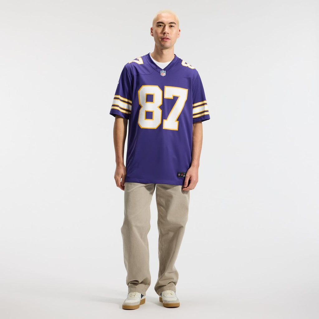 Minnesota Vikings T.J. Hockenson Nike Classic Player Game Jersey - Purple