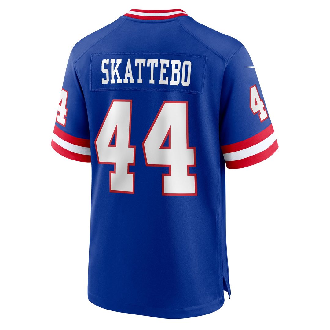 New York Giants Cam Skattebo Nike Alternate 2 Legacy Game Jersey - Royal