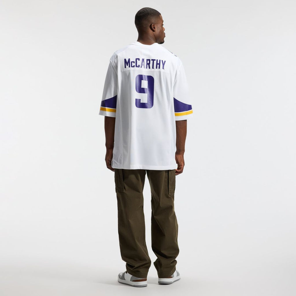 Minnesota Vikings J.J. McCarthy Nike 2nd Alternate Player Game Jersey - Purple