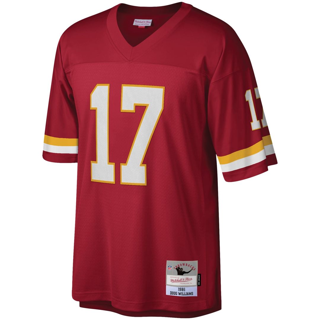 Washington Commanders Washington Football Team Doug Williams Mitchell & Ness Legacy Replica Jersey - Burgundy
