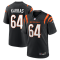 Cincinnati Bengals Ted Karras Nike Game Player Jersey - Black