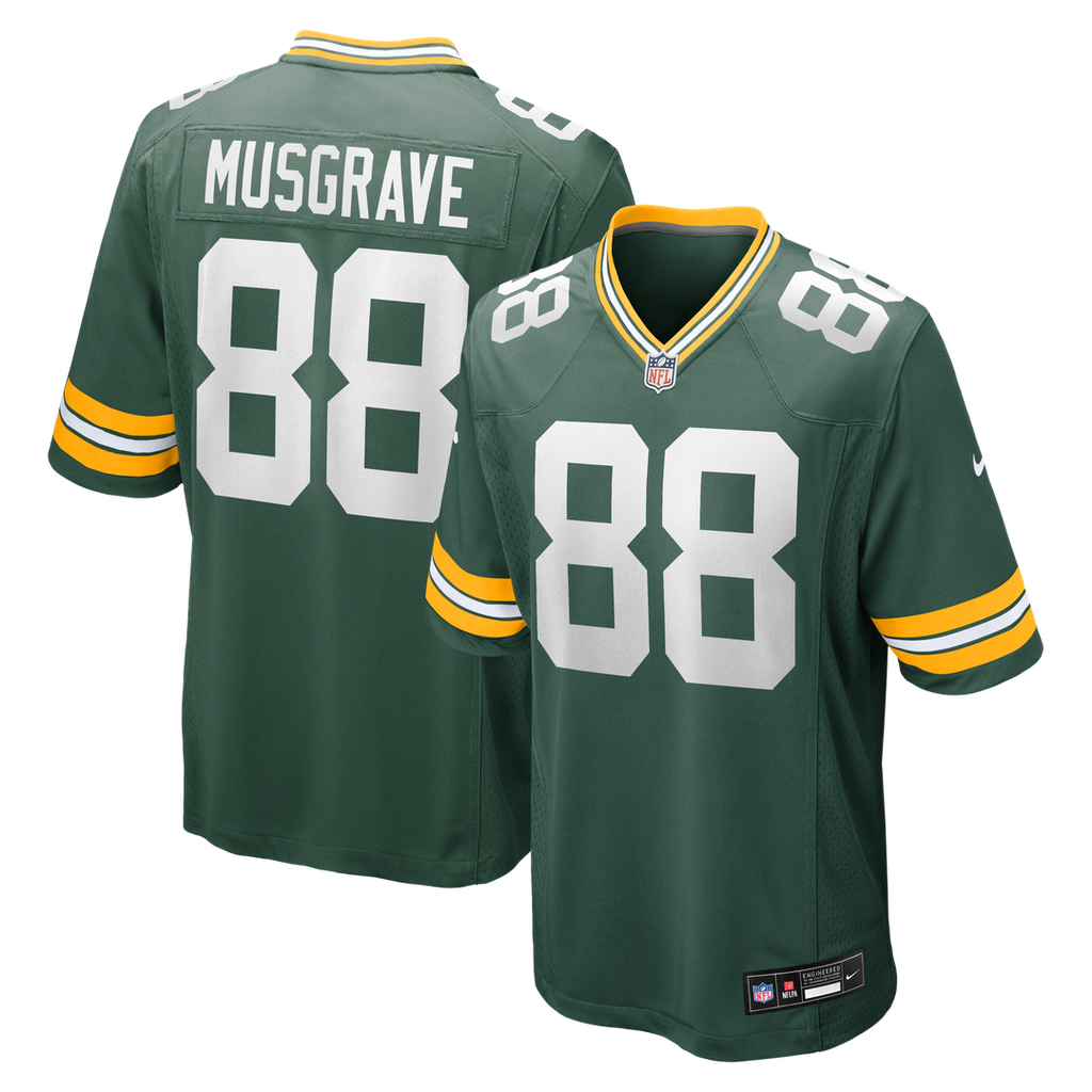 Green Bay Packers Luke Musgrave Nike Game Jersey - Green